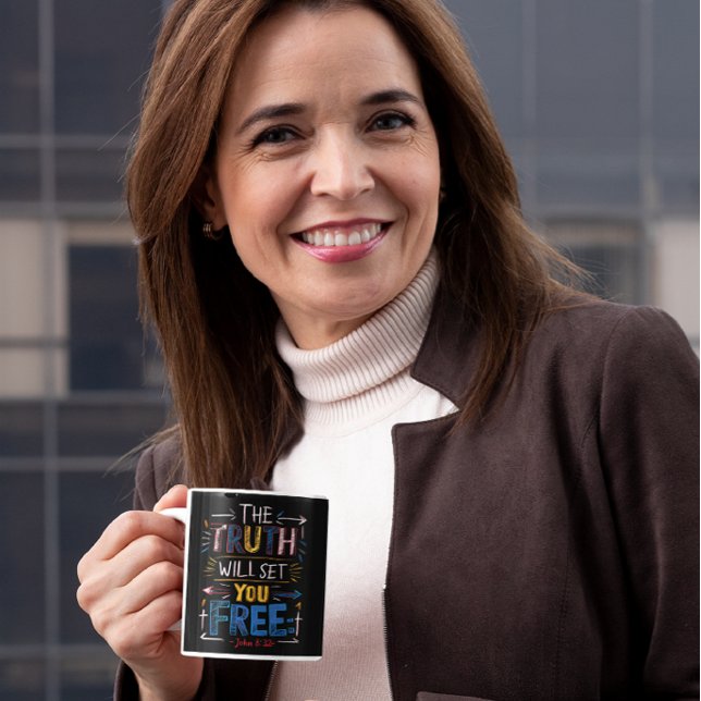 Taza De Café La verdad liberadora (Subido por el creador)