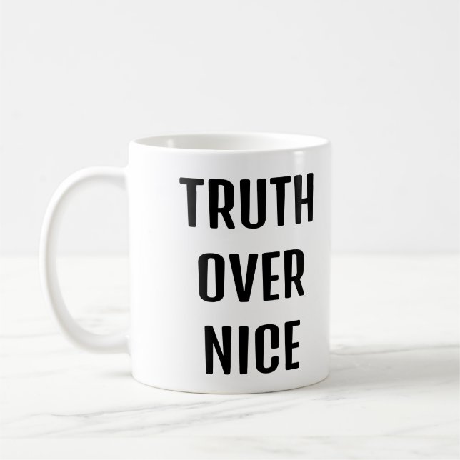 Taza De Café La verdad sobre la bondad (Izquierda)