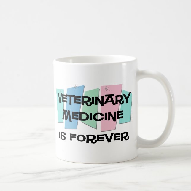 Taza De Café La veterinaría es Forever (Derecha)