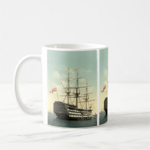 Taza De Café La victoria de Nelson en el HMS