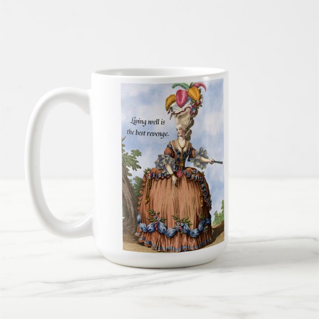 Taza de café - la vida bien es la mejor venganza (Izquierda)