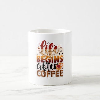 Taza De Café La vida comienza después del café