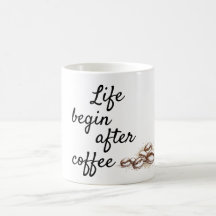 La vida comienza después del café