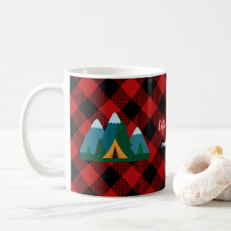Taza De Café La vida de búfalo sembrada es mejor acampar