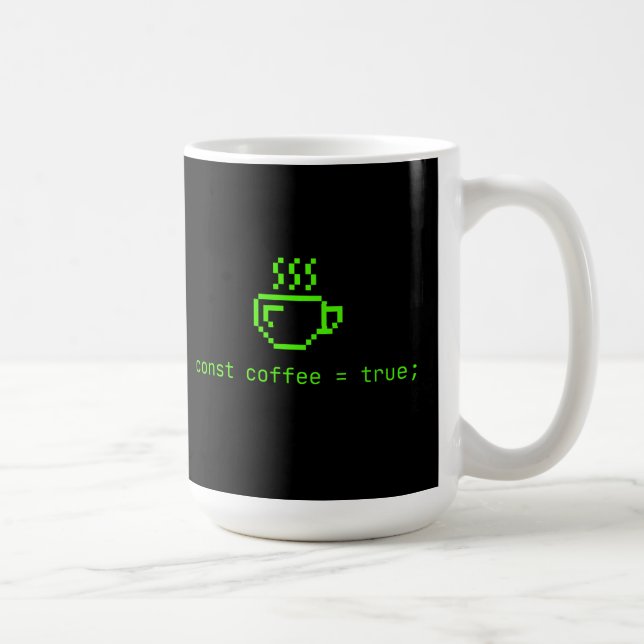 Taza De Café La vida de código y café es buena (Derecha)