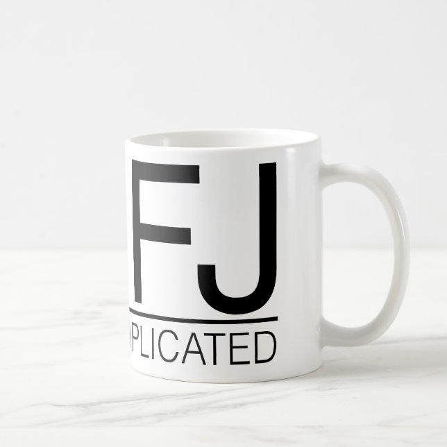 Taza De Café La vida de INFJ es complicada (Derecha)