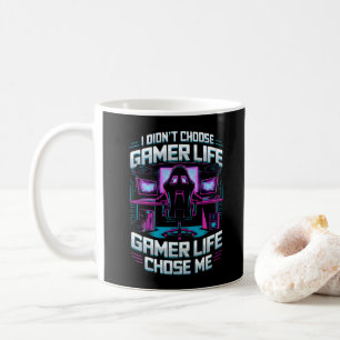 Taza De Café La vida de jugador me eligió