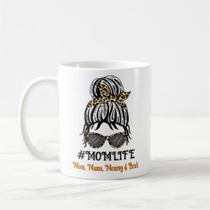 Taza De Café La vida de mamá Mamá, mamá, mamá, Bruh