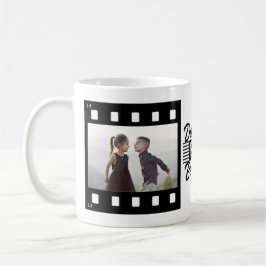 Taza De Café La Vida De Papá Es La Mejor Plantilla De Fotos De