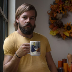 Taza De Café La vida de un cazador a un fuerte arreglo Arthur T