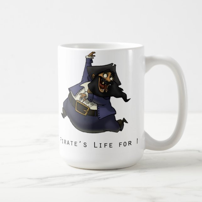 Taza De Café La vida de un pirata para mí (Derecha)