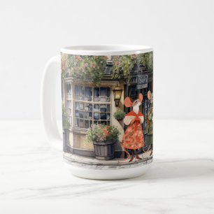 Taza De Café La vida en la ciudad de los ratones - Los comercio