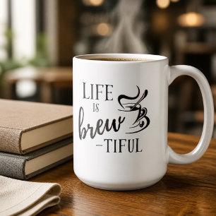 Taza De Café La vida es café para amantes del café