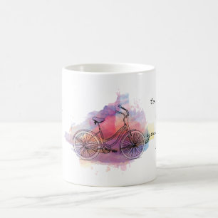Taza De Café La vida es como montar una bicicleta
