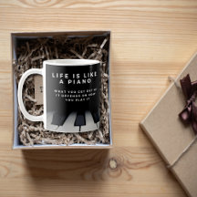 La vida es como un piano Inspirador