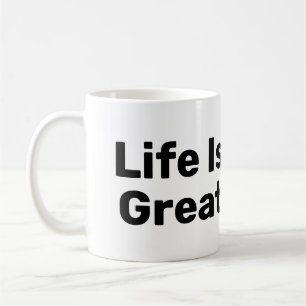 Taza De Café La Vida Es Excelente Con El Café Mug