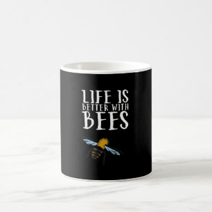 Taza De Café La vida es mejor con abejas