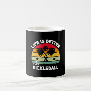 Taza De Café La vida es mejor con el baloncesto