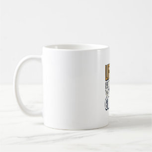 Taza De Café La vida es mejor con jirafas Diseño de camiseta vi