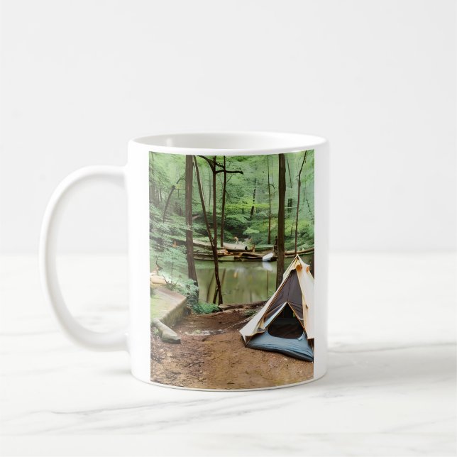 Taza De Café La vida es mejor cuando tu camping (Izquierda)