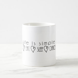 Taza De Café La vida es simple
