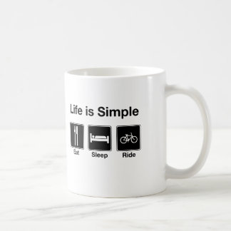 Taza De Café La vida es simple come paseo del sueño