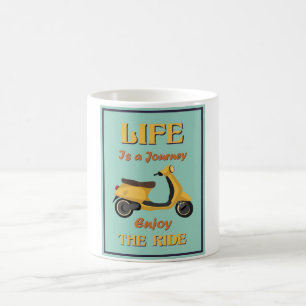 Taza De Café La vida es un café de viaje