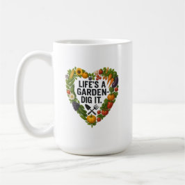 Taza De Café La vida es un jardín