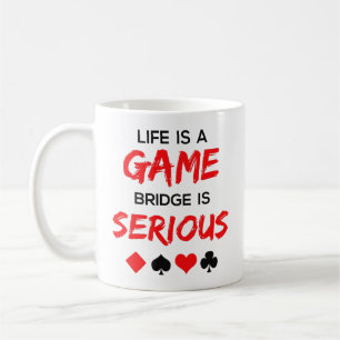 Taza De Café La vida es un juego El puente es serio