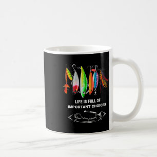 Taza De Café La vida está llena de opciones importantes diverti