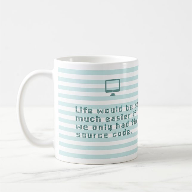 Taza De Café La vida sería tanto más fácil si nosotros (Izquierda)