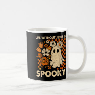 Taza De Café La vida sin Jesús es Soky Floral Christian Hallow