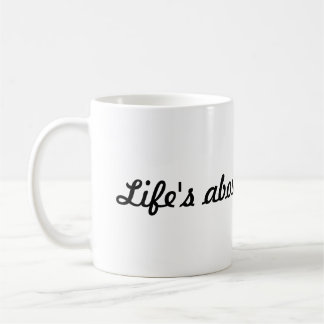 Taza De Café "La vida trata de las estrellas de cine" Letra Whi