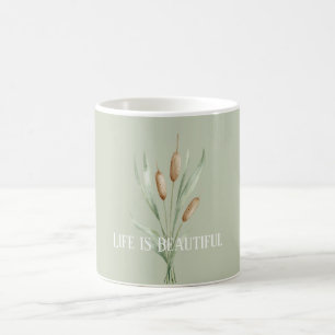 Taza De Café La Vida Verde es Hermosa Totoras