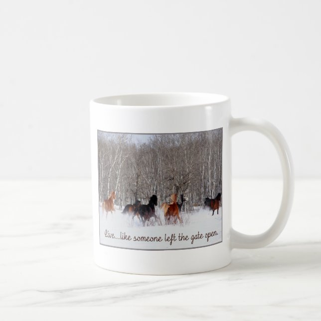 Taza De Café ¡La vida viva ..... como alguien salió de la (Derecha)