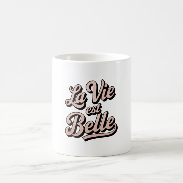 Taza De Café La vie est belle (Centro)