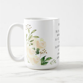 Taza De Café La vieja bendición irlandesa y la vegetación Boda
