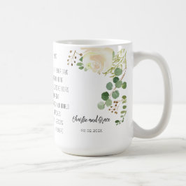 Taza De Café La vieja bendición irlandesa y la vegetación Boda