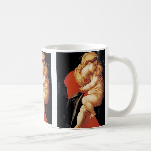 Taza De Café La Virgen y el Niño (Derecha)