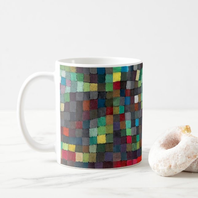 Taza De Café La visión de Paul Klee (Con donut)