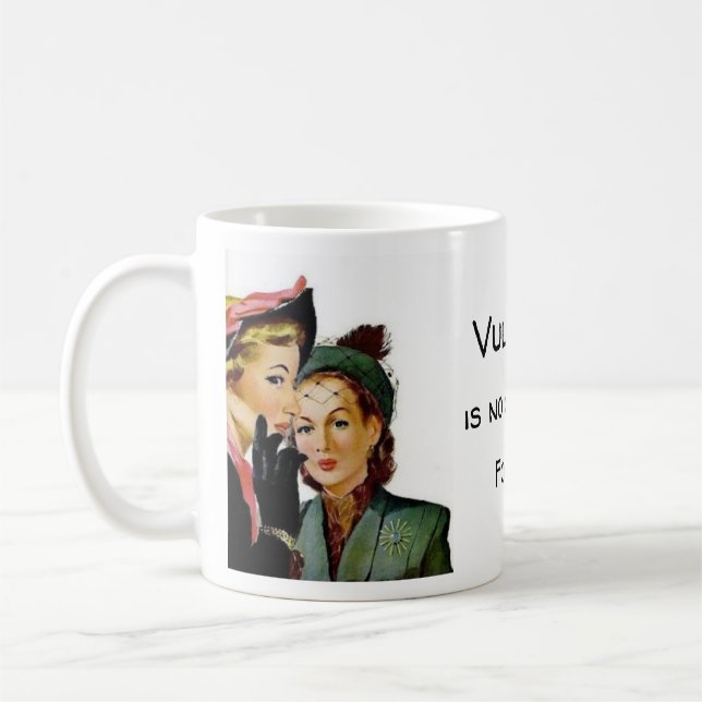 Taza De Café La vulgaridad no es ningún substituto para el (Izquierda)