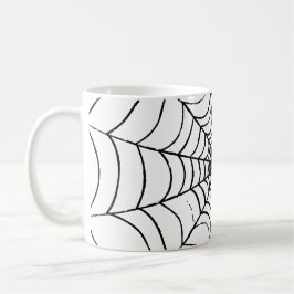 Taza De Café La web de una araña simple: cerrar