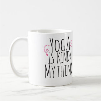 Taza De Café La yoga es un poco mi cosa