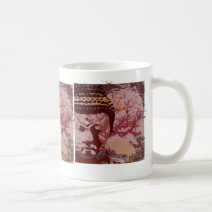 Taza De Café La yoga habla: Gráfico del árbol de Buda