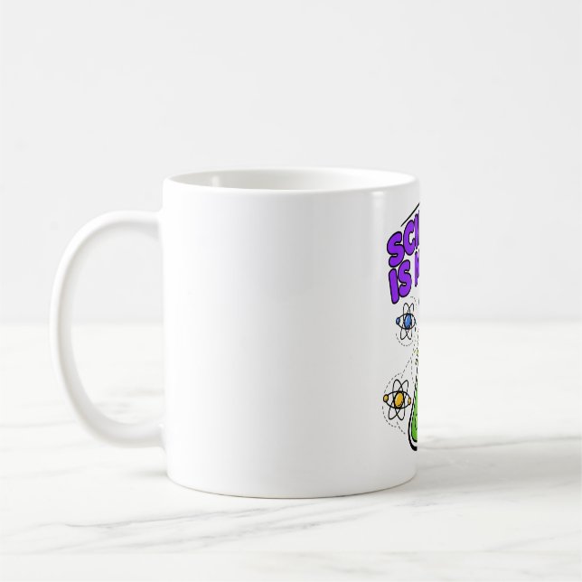 Taza de café Lab Fun Science Is My Jam (Izquierda)