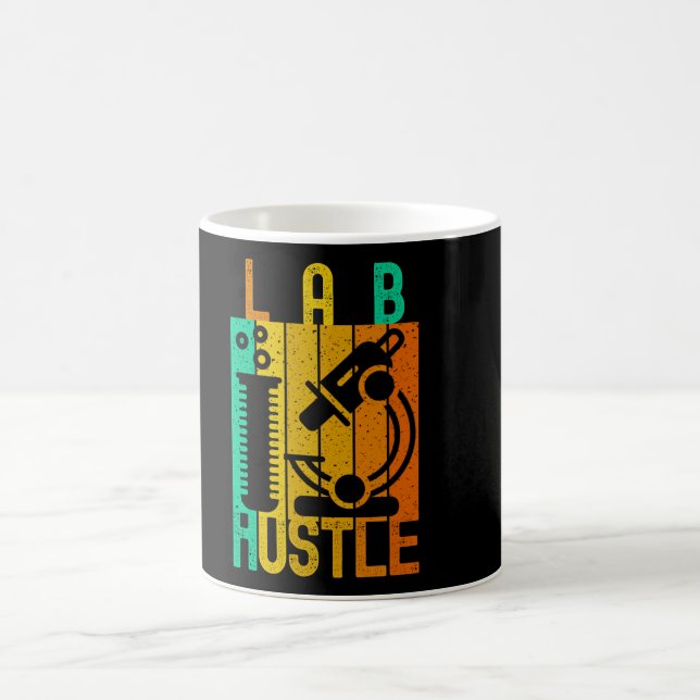 TAZA DE CAFÉ LAB HUSTLE - #LABLIFE COFFEE MUG (Centro)