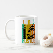 LAB HUSTLE - #LABLIFE COFFEE MUG