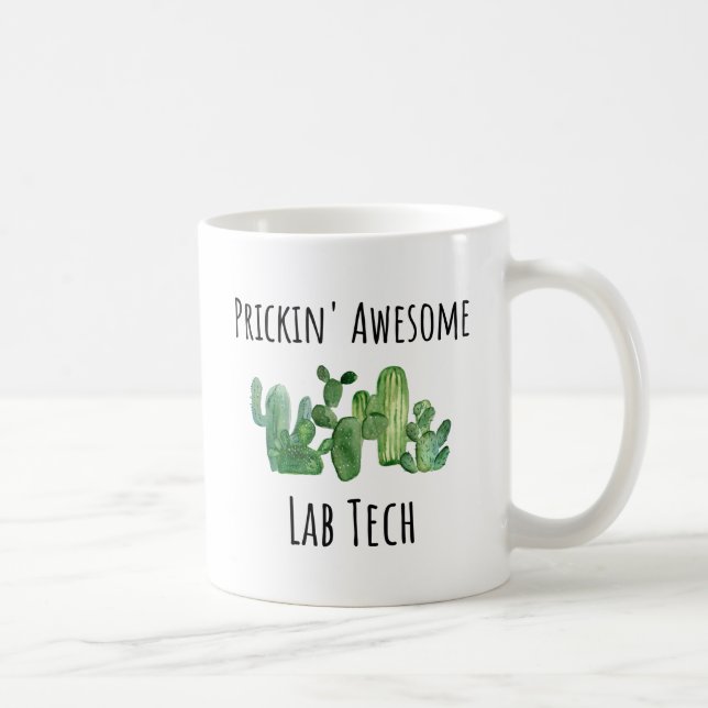 Taza De Café Lab Tech Technician Gift Idea (Derecha)