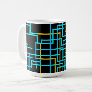 Taza De Café Laberinto de Arcade Retro