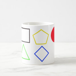 Taza De Café Laberinto Moderno – Arte Abstracto Geométrico Auda